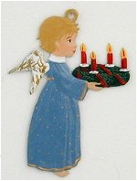 Angel with Advent Wreath
